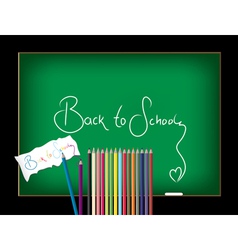 Back to school vector image