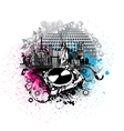 Concert poster vector image
