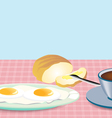 Morning Breakfast vector image