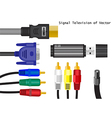 Equipment communication of vector image