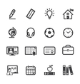 Education Icons vector image