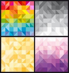 Abstract background set vector image