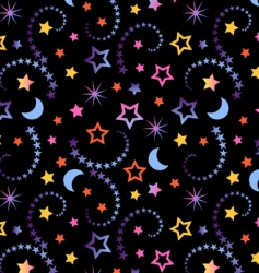 Tiny celestial wallpaper vector image