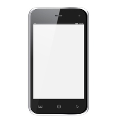 Realistic mobile phone vector image