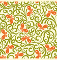 Plants and butterflies vector image