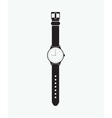 Trendy painted watch on a white background vector image