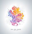 Rainbow swirls vector image