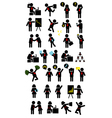 Business Pictogram Icons vector image