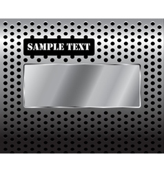 Metal texture vector image
