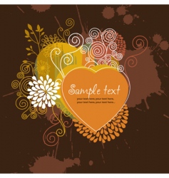 Grunge background vector image