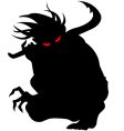 Devil vector image