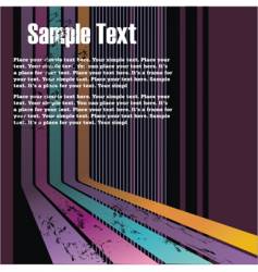 Retro grunge background vector image