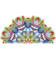 Decorative fan vector image