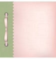 Pink cover for an album with photos vector image
