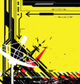 Abstract design urban scene vector image