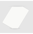 Blank Paper vector image