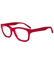 Red glasses vector image