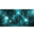 Abstract blue lights vector image