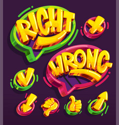 Funny emoji set cats Royalty Free Vector Image