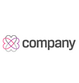 Hearts around for logo vector image