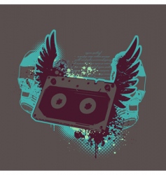 Grunge tape vector image