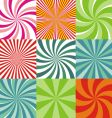 Radiant backgrounds vector image