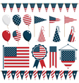 American decorations vector image