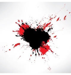 Splash on abstract background vector image
