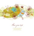 Floral illustration vector image