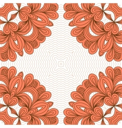 Ornamental pattern vector image