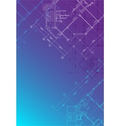Architectural background vector image