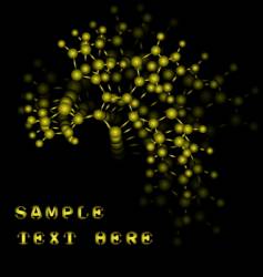 Molecule vector image