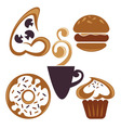 Fast food Fast food vector image