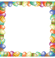 Easter eggs vector image