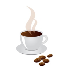 Cup of coffee vector image