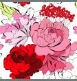 Summer seamless wallpaper vector image