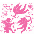 Cupids vector image