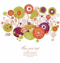 Festive background vector image