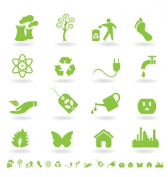 Ecofriendly icon vector image