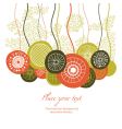 Festive background vector image
