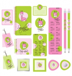 School set vector image