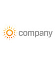 Sunlight as religion logo vector image