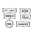 Concept stamps vector image