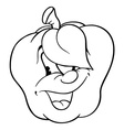 Apple vector image