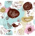 Floral background vector image