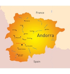 Andorra vector image