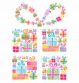 Gift box vector image