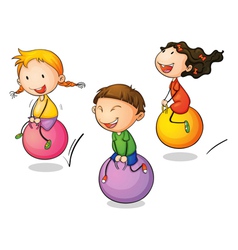 Bounce vector image