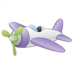 Cartoon Airplane vector image
