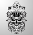 Skull vector image